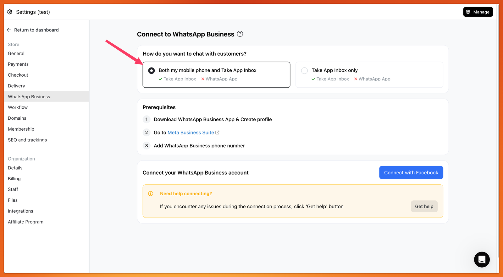 How to Set Up WhatsApp Business App Integration