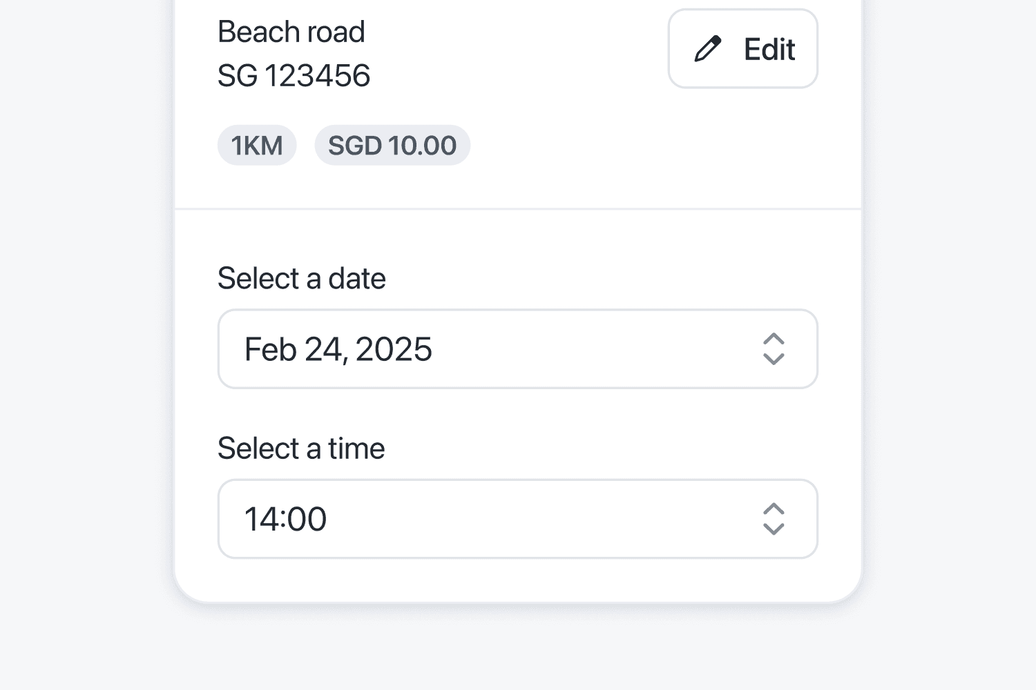 Delivery & Pickup Scheduling