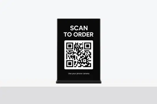 One scan, full menu