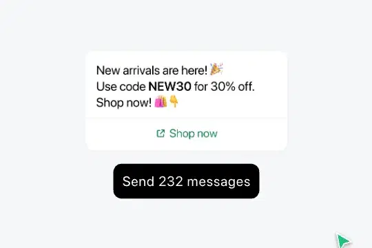 Send Broadcast Message