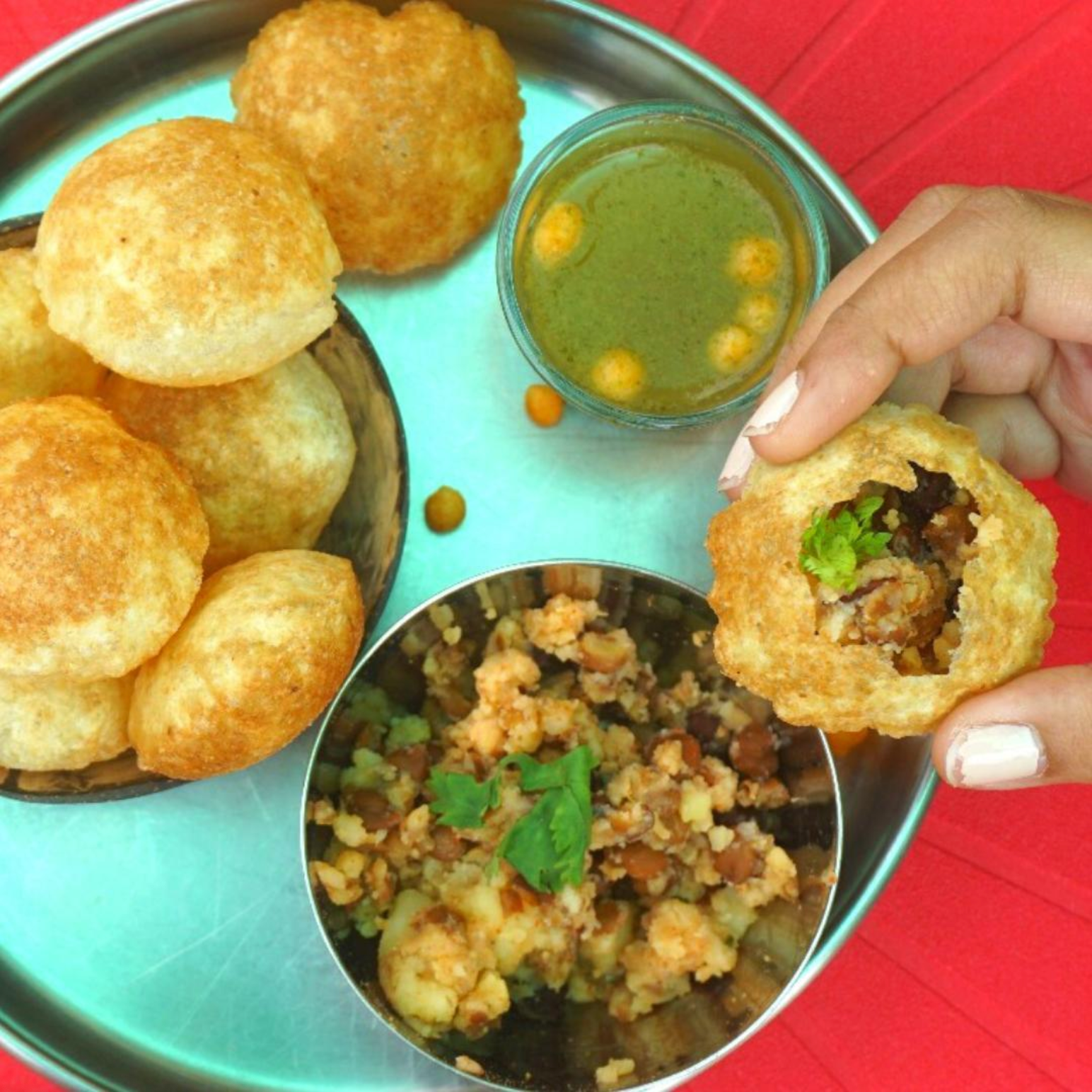 Panipuri full set